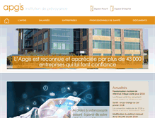 Tablet Screenshot of apgis.com